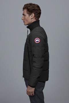 Chamarras Canada Goose Hombre Outlet - Woolford Chaqueta De Bombardero Negros BY6239107